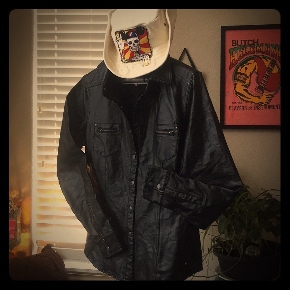 New vinyl shirt